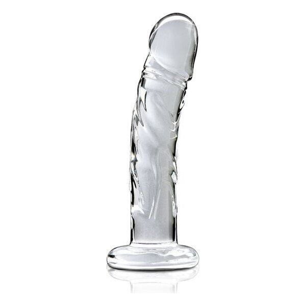 Masajeador de vidrio ICICLES N. 62 para estimulación del punto G