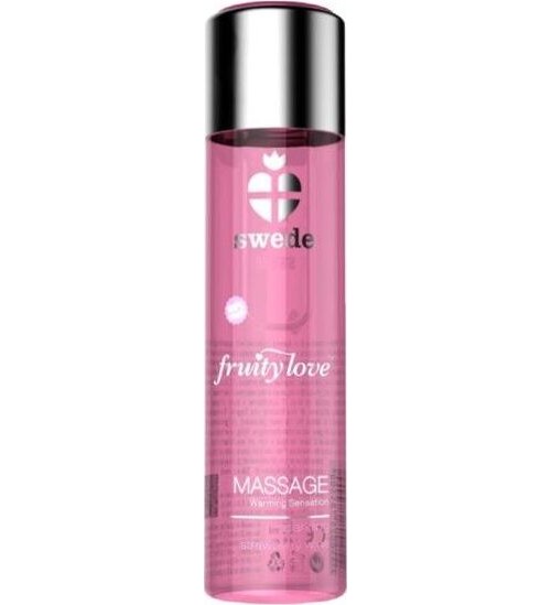 Aceite de masaje SWEDE Fruity Love con efecto calor