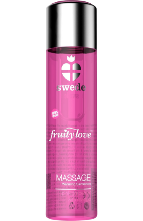 Aceite de Masaje Swede Fruity Love con Efecto Calor