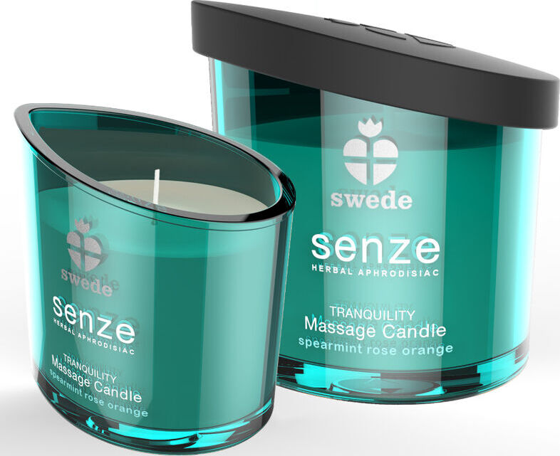 Vela de Masaje Swede Senze Tranquility con Aceite Caliente